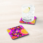 Dessous-de-verre Fruits colorés Motif (Côté Droit)