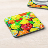 Dessous-de-verre "Fruits d'été" Belle Art. Acheter Maintenant (Côté gauche)