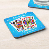 Dessous-de-verre Fun Time to Play Pinochle (Côté gauche)