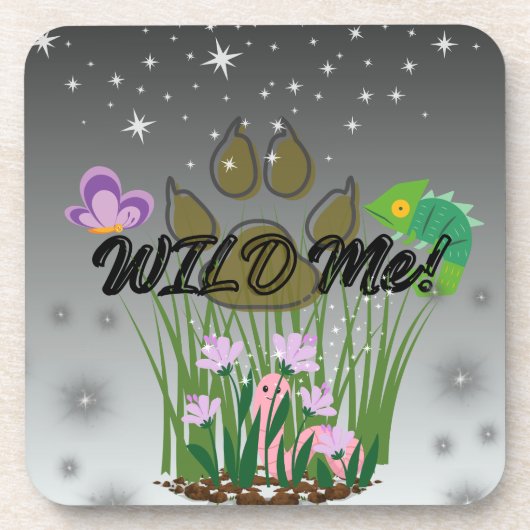 Dessous-de-verre Fun Wild me (Devant)