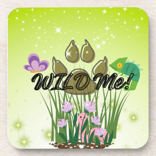 Dessous-de-verre Fun Wild me (Devant)