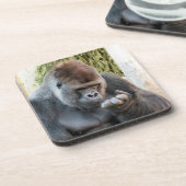 DESSOUS-DE-VERRE FUNNY GORILLA (Côté gauche)