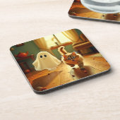 Dessous-de-verre Funny Kitten Éffrayant Friend (Côté gauche)