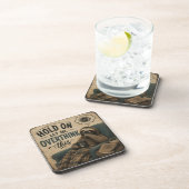 Dessous-de-verre Funny Sloth Hold On Let Me Overthink This | Rustic (Côté Droit)
