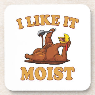 Dessous-de-verre Funny Thanksgiving Foods Family Group Set I LIKE I