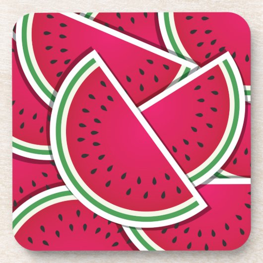 Dessous-de-verre Funy watermelon (Devant)