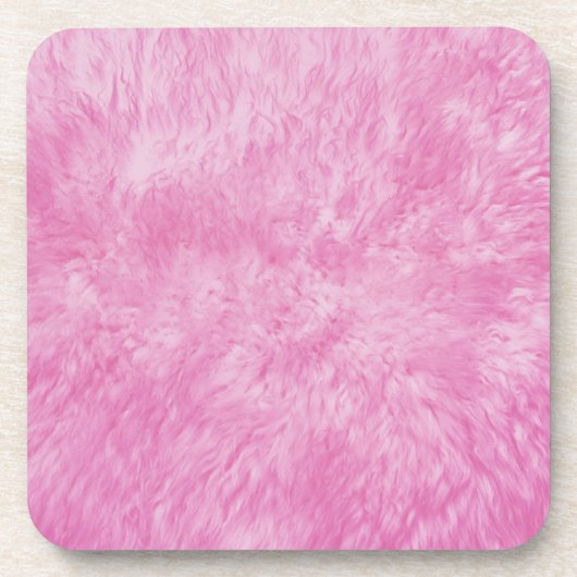 Dessous-de-verre Fur rose (Devant)