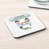 Dessous-de-verre Future Veterinarian Loading – Vet Student Design (Côté gauche)