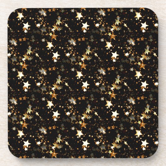 Dessous-de-verre galaxie d'or (Devant)