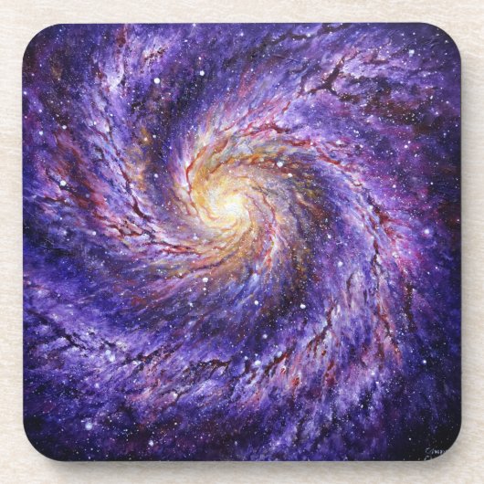 Dessous de verre Galaxy (Devant)