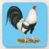 Dessous-de-verre Gamecock argenté (Devant)