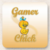 Dessous-de-verre Gamer Chick (Devant)