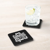 Dessous-de-verre Gamer - Jouer Est Mon Sport Préféré (Côté Droit)