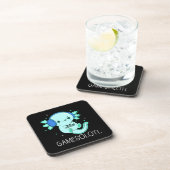 Dessous-de-verre Gamesolotl Axolotl Gamer (Côté Droit)