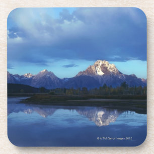 Dessous-de-verre Gamme de montagne grande de Teton 2