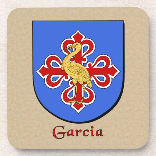 Dessous-de-verre Garcia Family Shield (Devant)