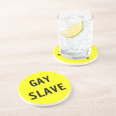 Dessous de verre gay esclave (Côté)