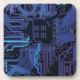 Dessous-de-verre Geek Sortie carte de circuit électronique Nerd PCB