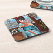 Dessous-de-verre Geisha (Côté gauche)