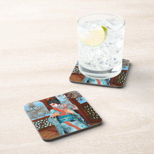 Dessous-de-verre Geisha