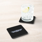 Dessous-de-verre Général Air Pilot Chrome Comme Star Wings Black (Côté Droit)