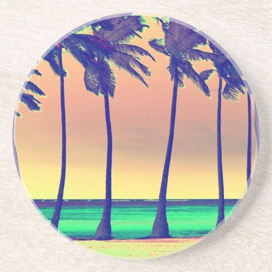 dessous de verre géniaux de plage (Devant)