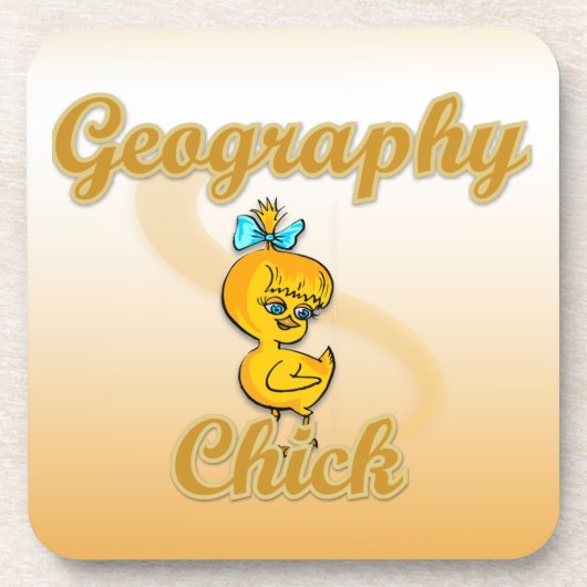 Dessous-de-verre Géographie Chick (Devant)