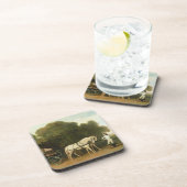 Dessous-de-verre George Stubbs | un phaéton avec une paire de Pon (Côté Droit)