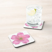 Dessous-de-verre Géranium rose (Côté Droit)