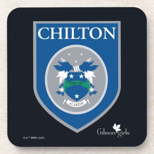 Dessous-de-verre Gilmore Girls | Badge de l'Académie Chilton (Devant)