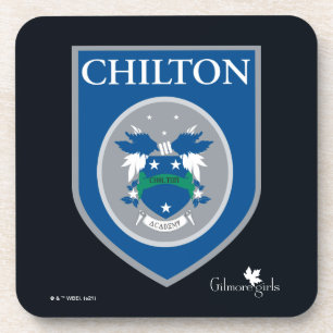 Dessous-de-verre Gilmore Girls   Chilton Academy Badge