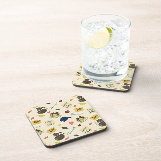 Dessous-de-verre Gilmore Girls Lunch at Luke’s Pattern (Côté Droit)