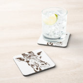 Dessous-de-verre Girafe (Côté Droit)