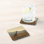 Dessous-de-verre Giraffe dans la Savannah (Côté Droit)