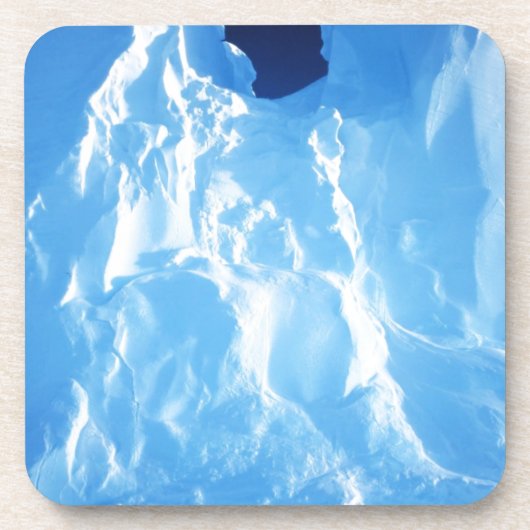 Dessous-de-verre Glace Antarctique (Devant)