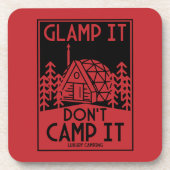 Dessous-de-verre Glamping De Luxe (Devant)