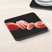 Dessous-de-verre Globules rouges (Côté gauche)