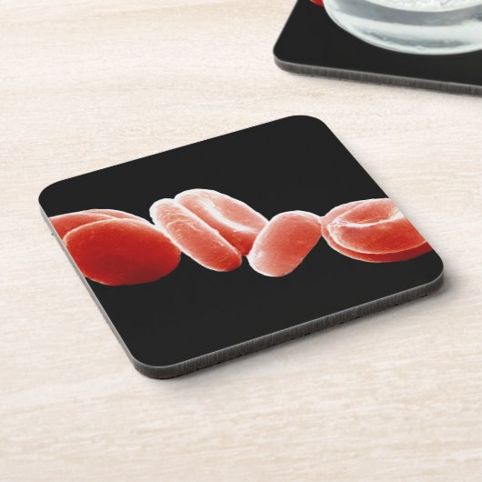 Dessous-de-verre Globules rouges (Côté gauche)