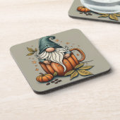 Dessous de verre gnome automne (Côté gauche)
