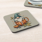 Dessous de verre gnome automne (Côté gauche)