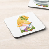 Dessous-de-verre Gnome Jouer une guitare sur une (Côté gauche)