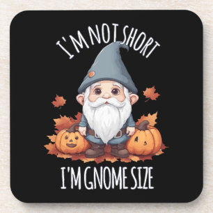 Dessous-de-verre Gnome mignon fantaisiste en automne