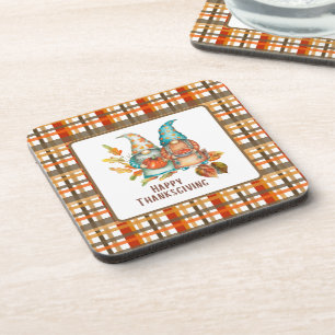 Dessous-de-verre Gnomes de Thanksgiving mignons