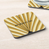 Dessous-de-verre Gold Art Deco Design (Côté gauche)