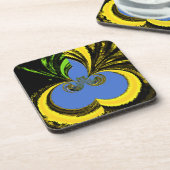 Dessous-de-verre Gold Blue (Côté gauche)