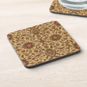 Dessous-de-verre Gold Flowers Arabesque oriental tapastery