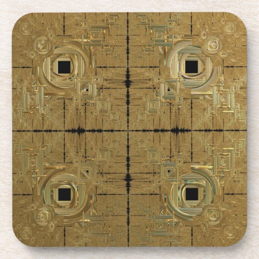 Dessous de verre Gold Rush (Devant)