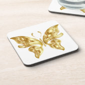 DESSOUS-DE-VERRE GOLDEN BUTTERFLY (Côté gauche)