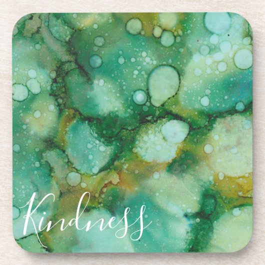 Dessous de verre "Golden Dust Inkblot" (Devant)