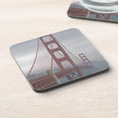 Dessous-de-verre Golden gate bridge en brume (Côté gauche)